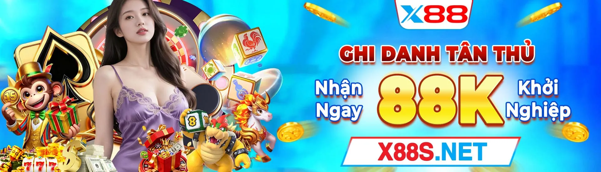 X88 Ghi Danh Tân Thủ Nhận Ngay 88k Khởi Nghiệp